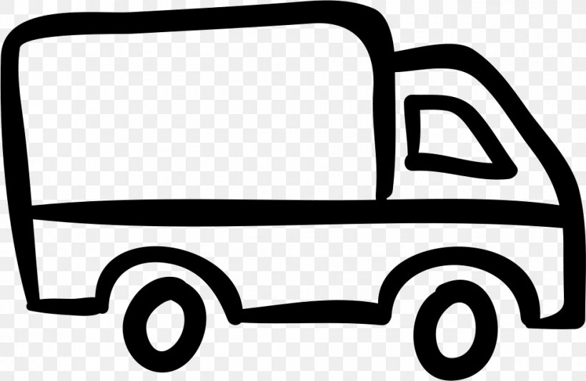 Car Pickup Truck Clip Art Van, PNG, 981x640px, Car, Area, Artwork, Automotive Design, Black Download Free