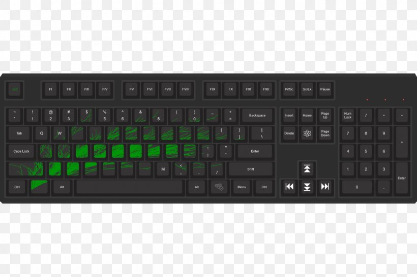 Computer Keyboard Numeric Keypads Space Bar Touchpad Laptop, PNG, 1024x683px, Computer Keyboard, Computer, Computer Component, Computer Hardware, Electronic Device Download Free