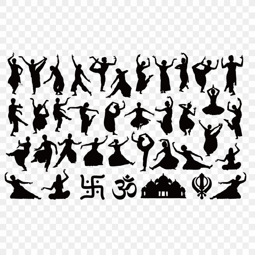 Dance In India Dance In India Silhouette, PNG, 1772x1772px, India, Ballet, Ballet Dancer, Bharatanatyam, Bird Download Free