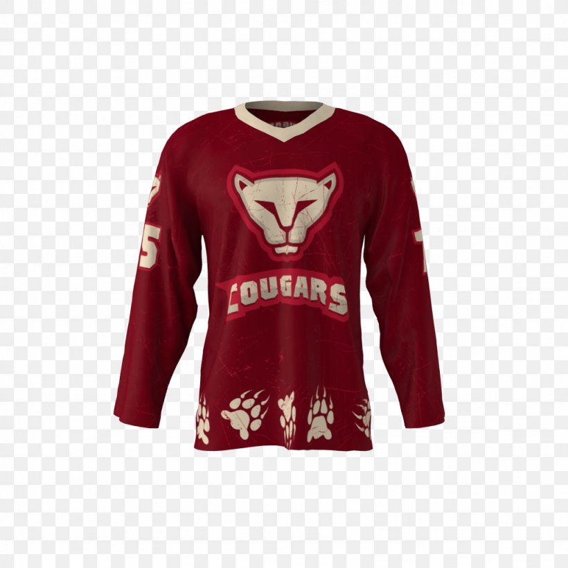 Long-sleeved T-shirt Long-sleeved T-shirt Hockey Jersey, PNG, 1024x1024px, Sleeve, Active Shirt, Cleveland Indians, Clothing, Hockey Download Free