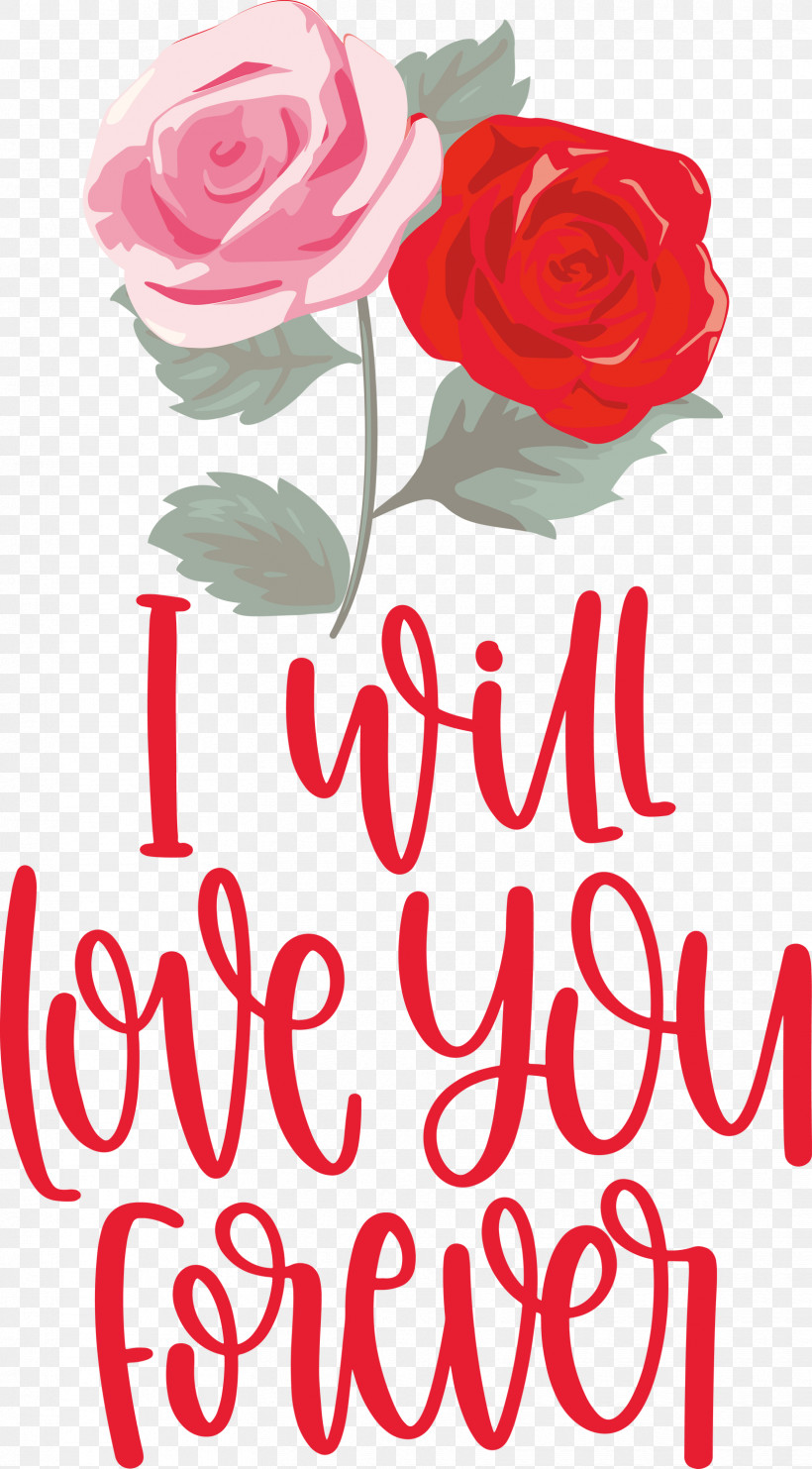 Love You Forever Valentines Day Valentines Day Quote, PNG, 1658x3000px, Love You Forever, Cut Flowers, Floral Design, Flower, Flower Bouquet Download Free