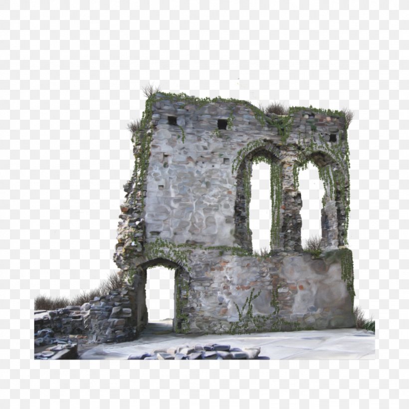 Cartoon Castle, PNG, 1024x1024px, Ruins, Arch, Architecture, Building, Castle Download Free
