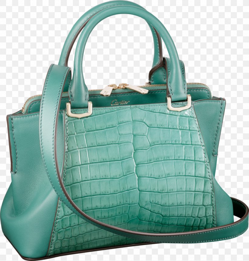 Handbag Leather Cartier Luxury Goods, PNG, 975x1024px, Handbag, Aqua, Azure, Bag, Brand Download Free