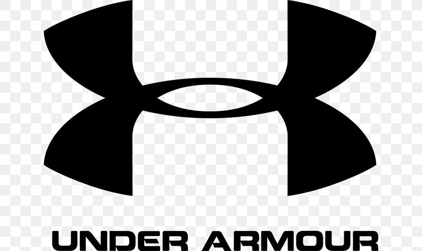 Under Armour Logo T-shirt NYSE:UAA, PNG, 650x488px, Under Armour, Area, Artwork, Black, Black And White Download Free