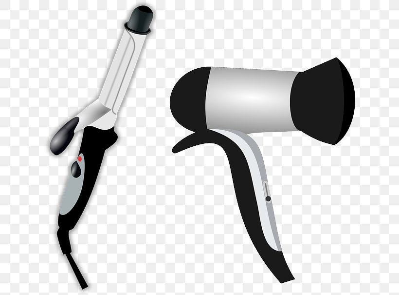 Hair Iron Hair Dryers Clip Art, PNG, 640x605px, Hair Iron, Beauty Parlour, Clothes Dryer, Comb, Cosmetologist Download Free