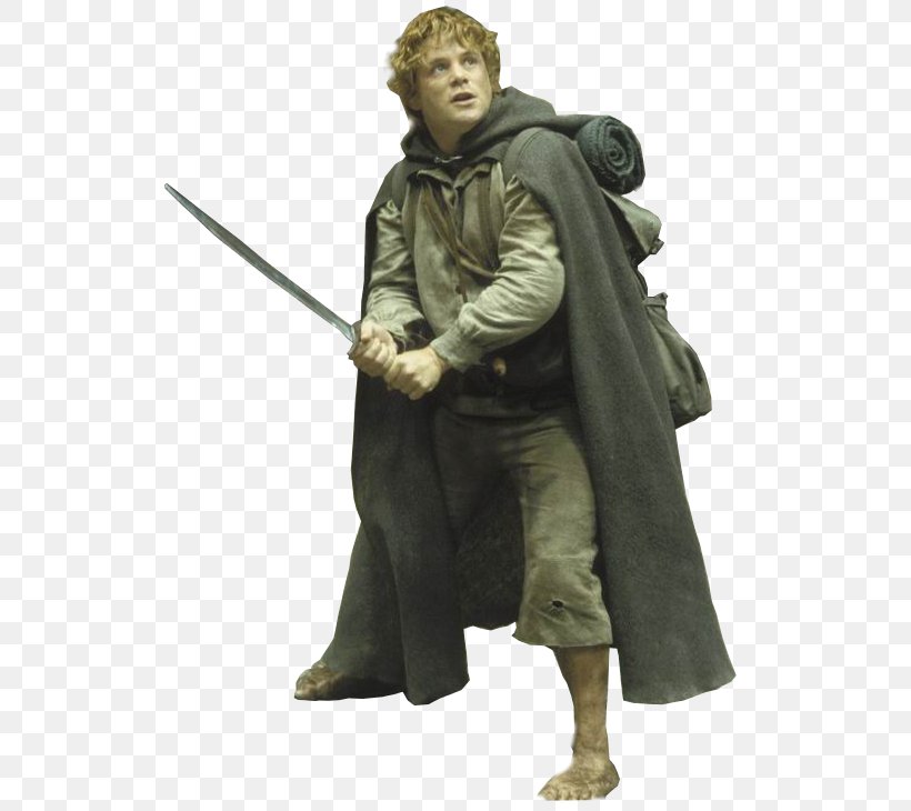 Samwise Gamgee Frodo Baggins Peregrin Took Galadriel Meriadoc Brandybuck, PNG, 540x730px, Samwise Gamgee, Bilbo Baggins, Boromir, Faramir, Figurine Download Free