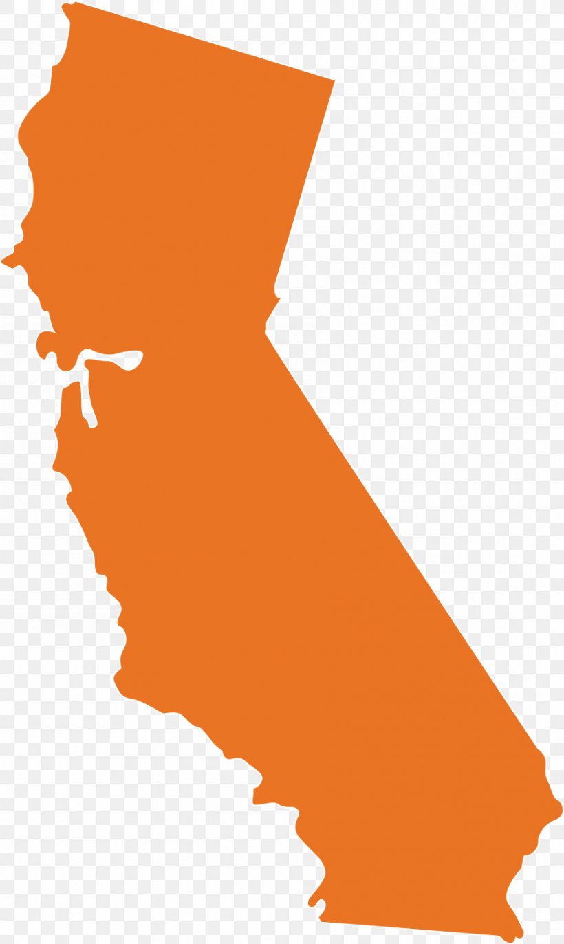 California Clip Art Image Silhouette, PNG, 897x1503px, California, Orange, Silhouette, United States Of America, Us State Download Free