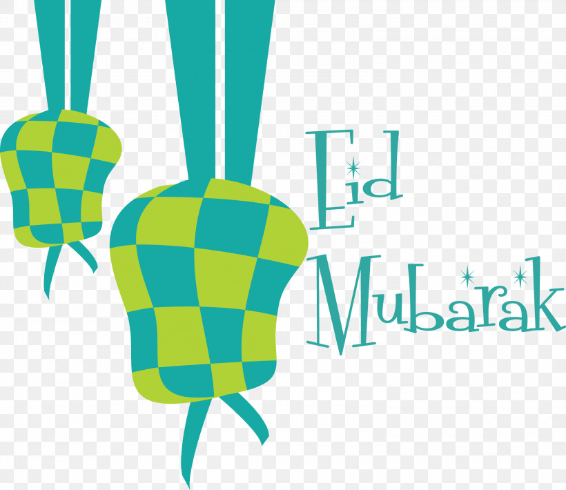 Eid Mubarak Ketupat, PNG, 3000x2601px, Eid Mubarak, Behavior, Ketupat, Line, Logo Download Free