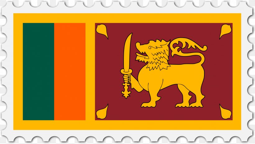 Flag Of Sri Lanka Military Colours, Standards And Guidons Sinhalese People, PNG, 2396x1351px, Sri Lanka, Area, Art, Brand, Cartoon Download Free