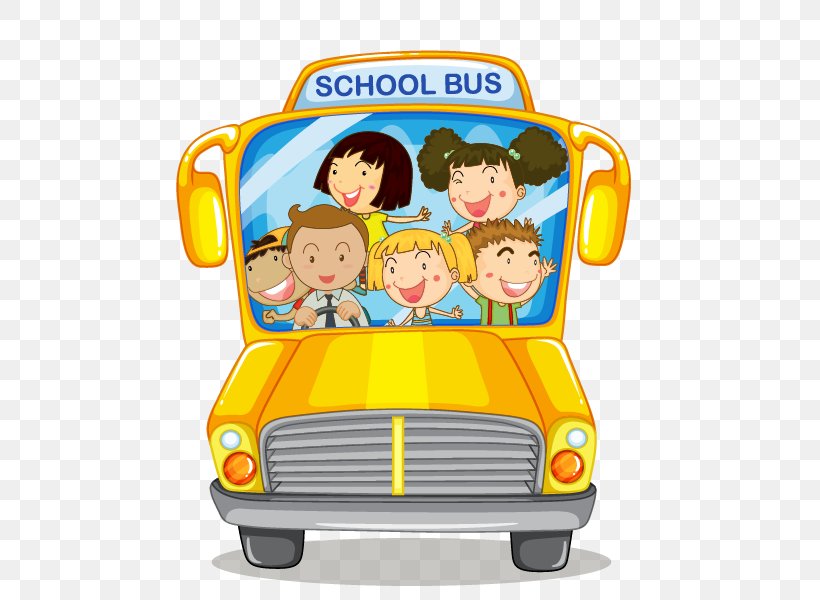 School Bus Yellow Illustration, PNG, 597x600px, Bus, Automotive Design, Bus Driver, Cartoon, Child Download Free