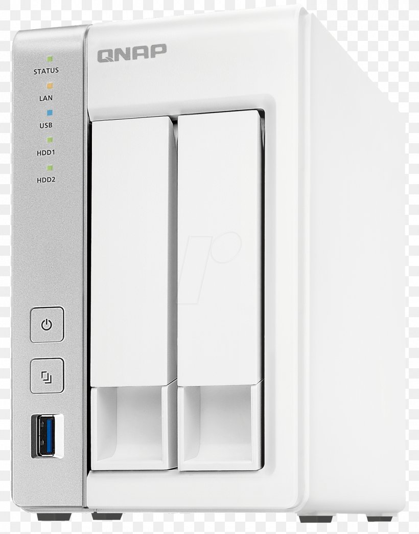 Network Storage Systems QNAP TS-231P2 NAS Tower Ethernet LAN White QNAP Systems, Inc. QNAP TS-253A-8G 2-Bay NAS TS-253A-8G/2TB-RED, PNG, 1380x1758px, Network Storage Systems, Backup, Data Storage, Electronic Device, Multicore Processor Download Free