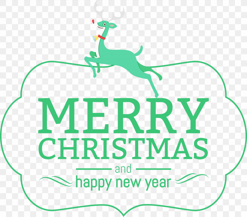 Christmas Day, PNG, 3000x2631px, Green Christmas, Christmas Day, Deer, Food Drive, Green Download Free