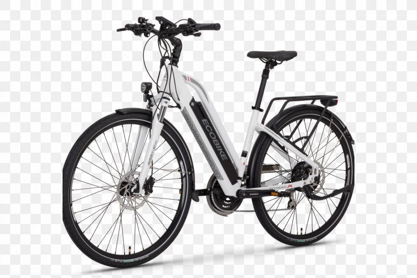 Electric Bicycle Mountain Bike City Bicycle EcoBike, PNG, 1200x800px, Bicycle, Automotive Exterior, Bicycle Accessory, Bicycle Frame, Bicycle Part Download Free