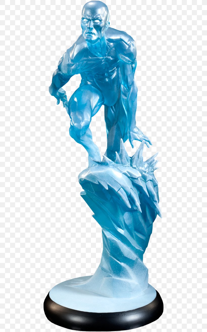 Iceman Professor X Sculpture Wolverine Figurine, PNG, 480x1313px, Iceman, Action Toy Figures, Art, Comics, Figurine Download Free