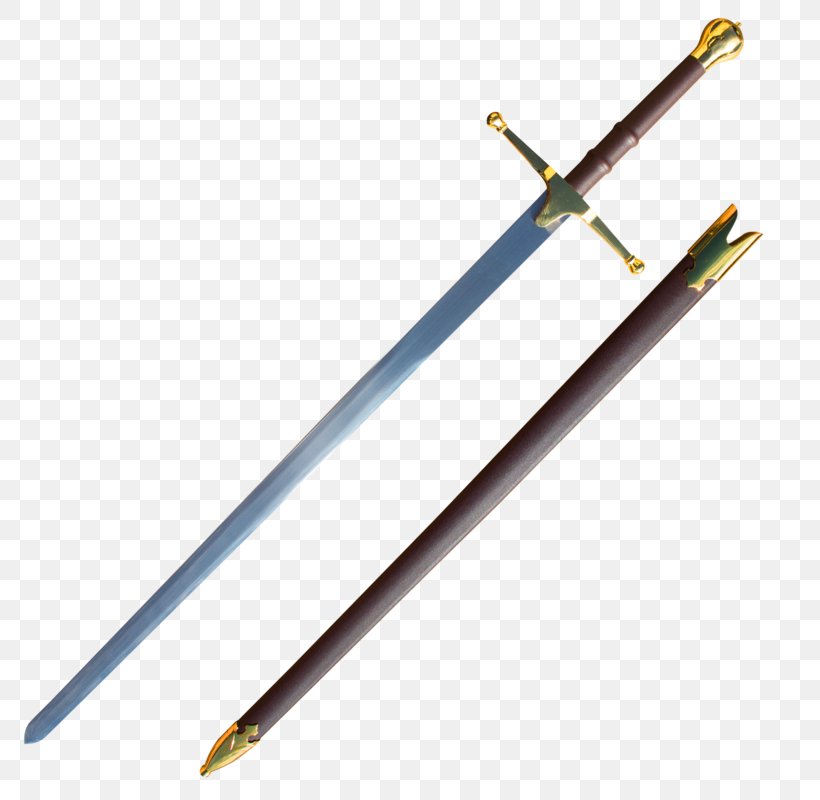 Wallace Sword Scabbard Blade Handle, PNG, 800x800px, Sword, Blade, Cold Weapon, Gold, Handle Download Free