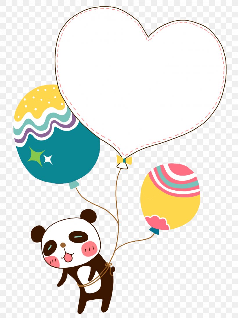 Giant Panda Cartoon Drawing Image, PNG, 1495x2000px, Giant Panda, Art, Balloon, Cartoon, Child Download Free