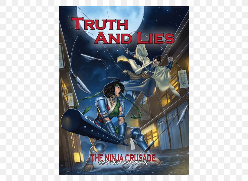 Truth And Lies 2nd Edition PC Game The Ninja Crusade 2nd Edition Third Eye Games & Hobbies Action & Toy Figures, PNG, 600x600px, Pc Game, Action Figure, Action Toy Figures, Book, Film Download Free