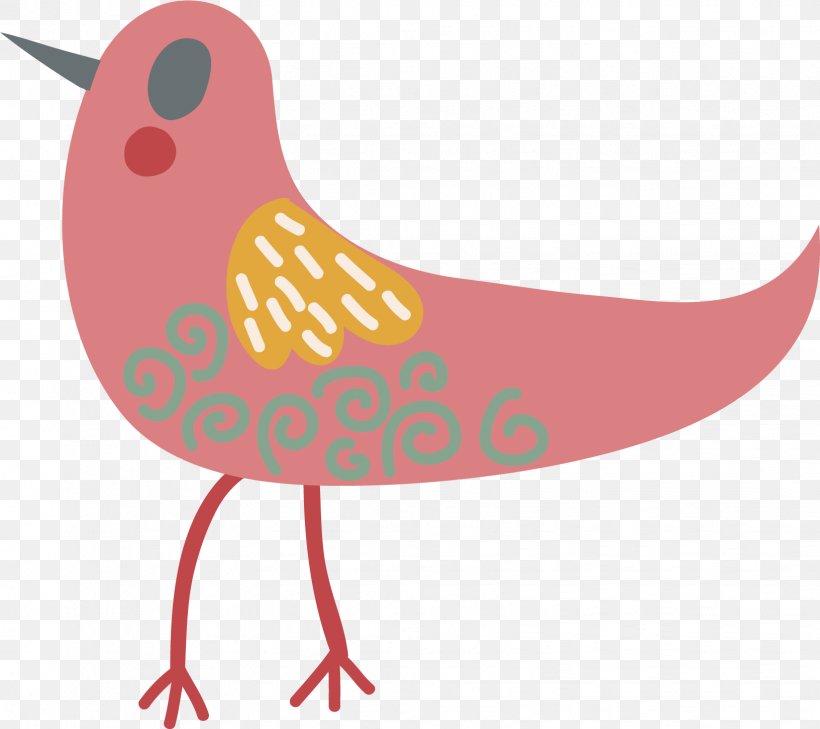 Bird Cartoon Illustration, PNG, 1632x1451px, Bird, Art, Beak, Cartoon, Chicken Download Free