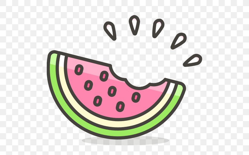 Clip Art Fruit Vegetarian Cuisine Watermelon, PNG, 512x512px, Fruit, Area, Artwork, Emoji, Emoticon Download Free