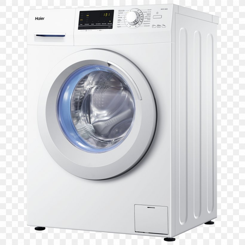 Washing Machines Home Appliance Laundry Clothes Dryer Haier, PNG, 2000x2000px, Washing Machines, Candy, Clothes Dryer, Combo Washer Dryer, Haier Download Free