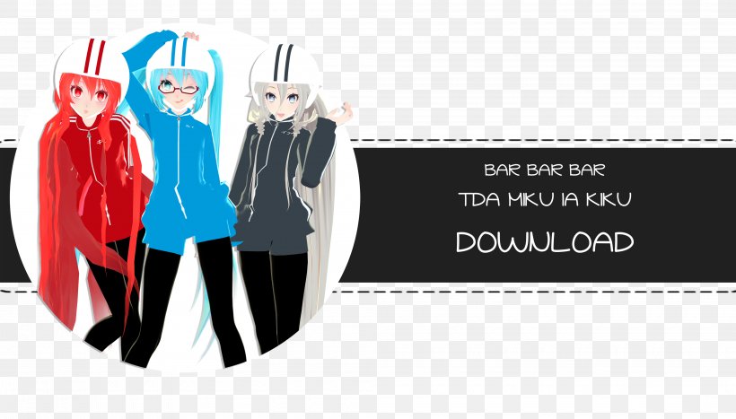 Bar Bar Bar Inokori Sensei Hoodie MikuMikuDance, PNG, 4000x2282px, Watercolor, Cartoon, Flower, Frame, Heart Download Free