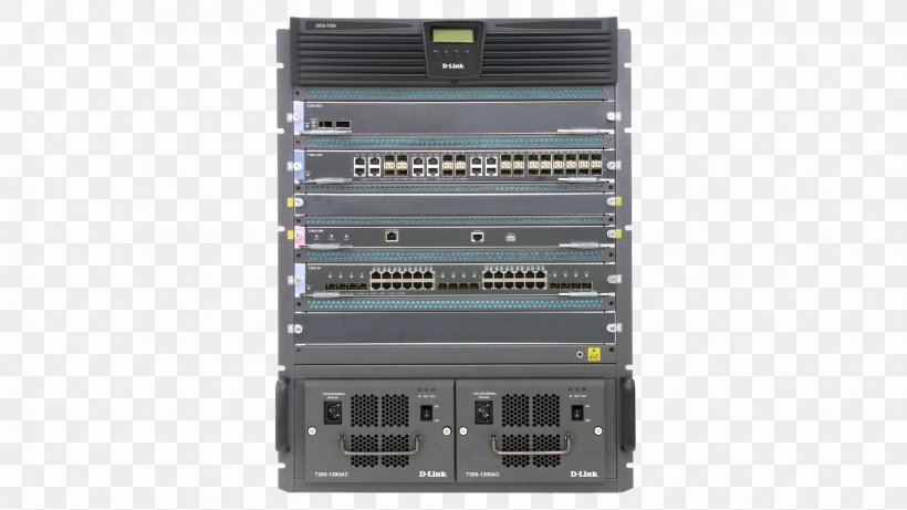 Network Switch Computer Network Electronic Component Electronics Fiber Media Converter, PNG, 1664x936px, 19inch Rack, Network Switch, Computer Component, Computer Network, Dlink Download Free
