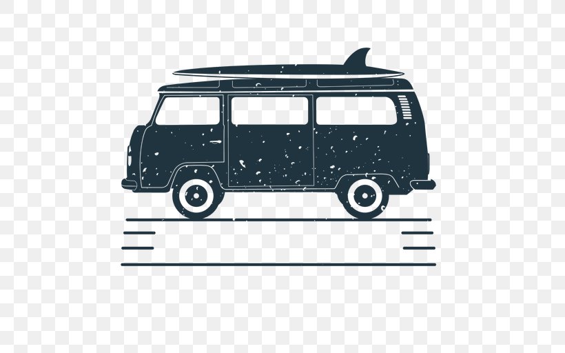 Surfing Design Graphics Silhouette Illustration, PNG, 512x512px, Surfing, Automotive Exterior, Car, Commercial Vehicle, Compact Van Download Free
