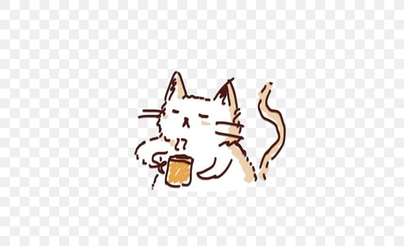 Cafe Cat Coffee Animation, PNG, 500x500px, Cafe, Animation, Area, Art, Carnivoran Download Free