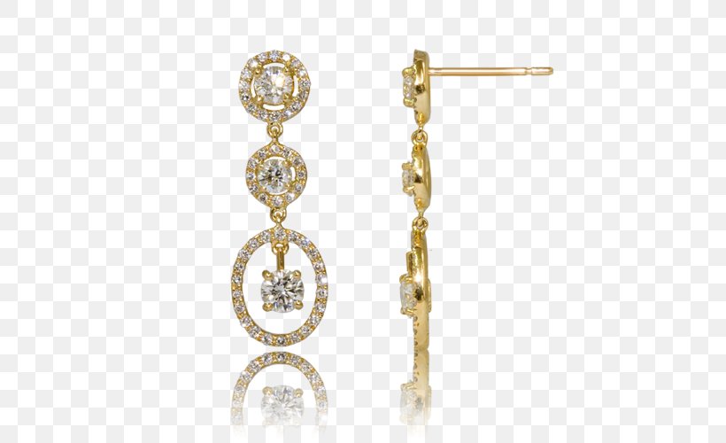 Earring Diamond Gold Białe Złoto, PNG, 600x500px, Earring, Body Jewellery, Body Jewelry, Carat, Child Download Free