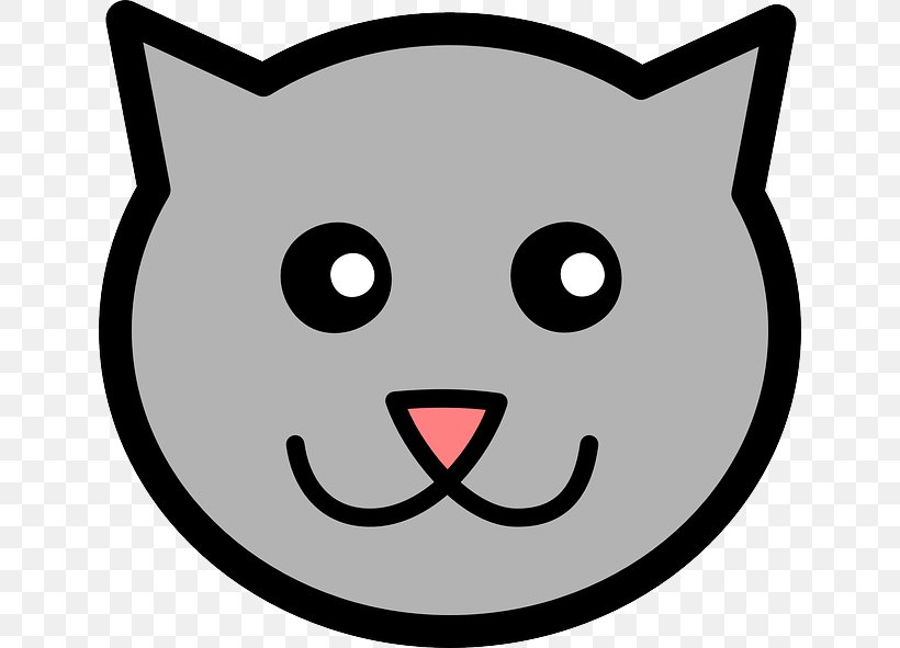 Kitten Cat Hello Kitty Cartoon Clip Art, PNG, 640x591px, Kitten, Animation, Black, Black And White, Carnivoran Download Free
