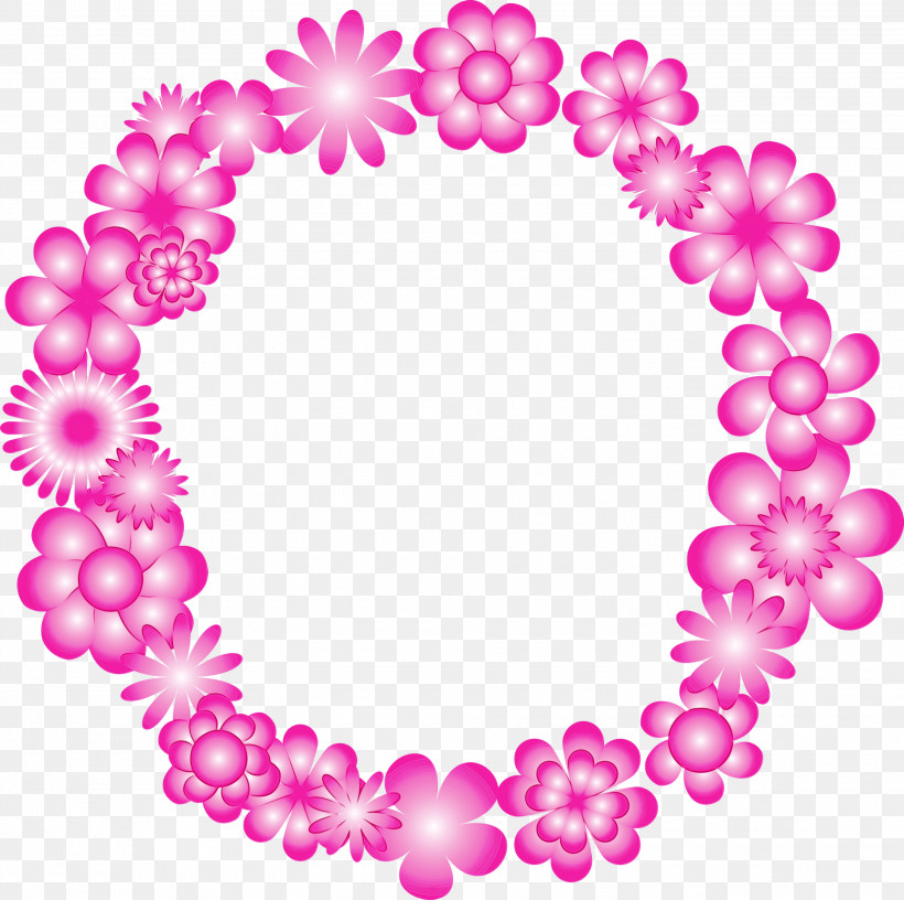 Pink Heart Magenta Circle, PNG, 3000x2988px, Frame, Circle, Heart, Magenta, Paint Download Free