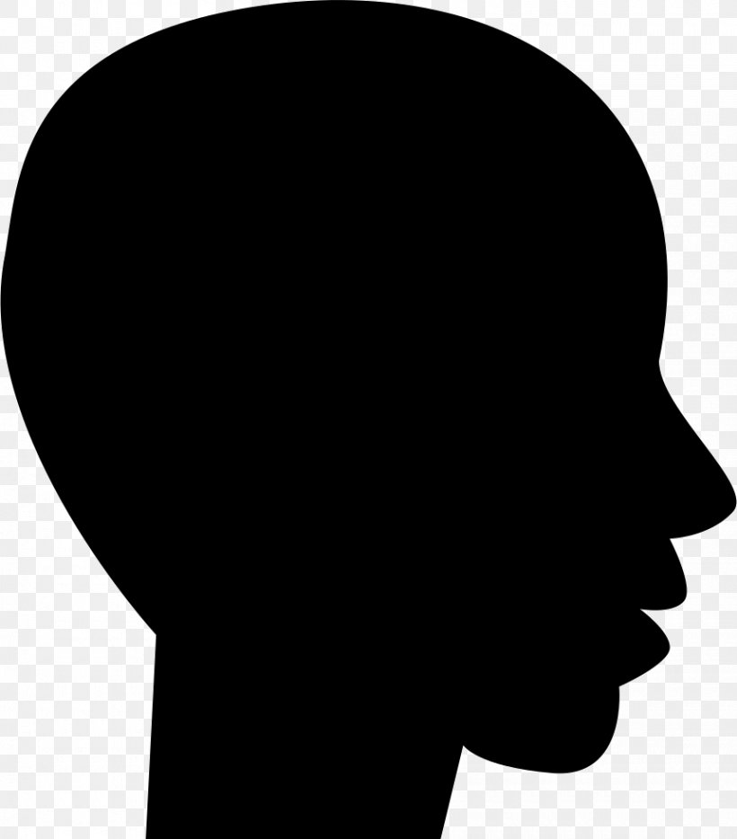 Silhouette Head Image Photograph Vector Graphics, PNG, 860x980px, Silhouette, Black, Black And White, Chin, Face Download Free