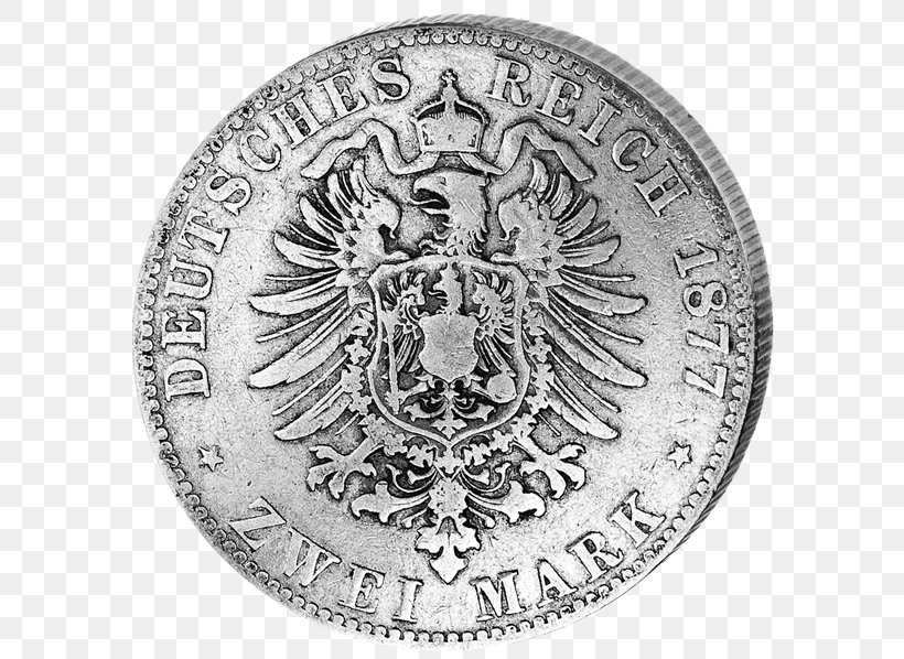 Coin Silver Medal, PNG, 600x598px, Coin, Badge, Black And White, Currency, History Download Free
