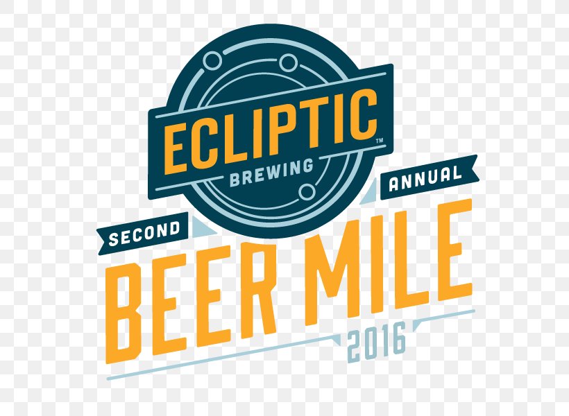 Ecliptic Brewing Logo India Pale Ale Brand, PNG, 600x600px, Logo, Area, Brand, Brewery, Fluid Ounce Download Free