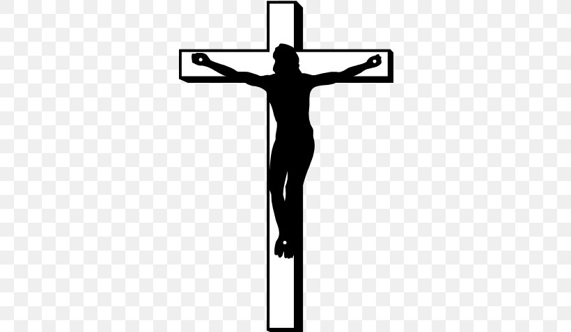 Crucifix Church Of The Holy Sepulchre Christian Cross Easter Clip Art, PNG, 310x477px, Crucifix, Area, Arm, Black, Black And White Download Free