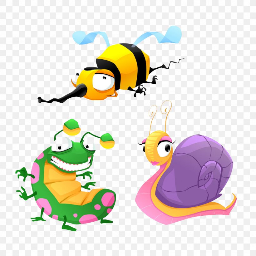 Insect U52d5u7269u6f2bu753b Cartoon Illustration, PNG, 1024x1024px, Insect, Animal, Area, Art, Artwork Download Free