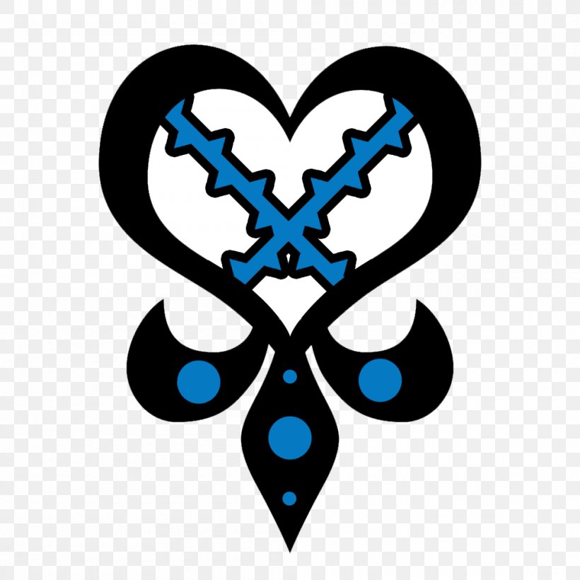 Kingdom Hearts III Emblem Symbol PlayStation 4, PNG, 1000x1000px, Kingdom Hearts Iii, Art, Drawing, Emblem, Heart Download Free