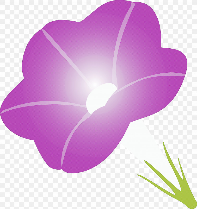 Morning Glory Flower, PNG, 2830x3000px, Morning Glory Flower, Crocus, Flower, Heart, Herbaceous Plant Download Free