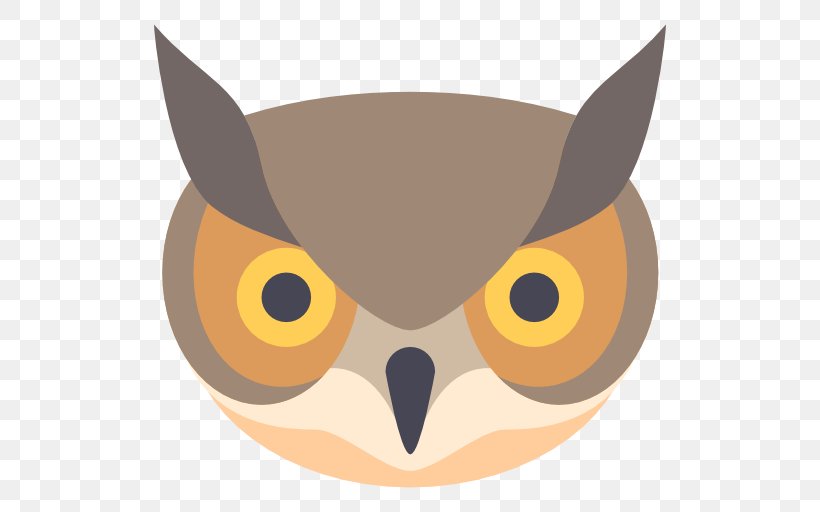 Owl Bird Icon, PNG, 512x512px, Owl, Animal, Art, Beak, Bird Download Free