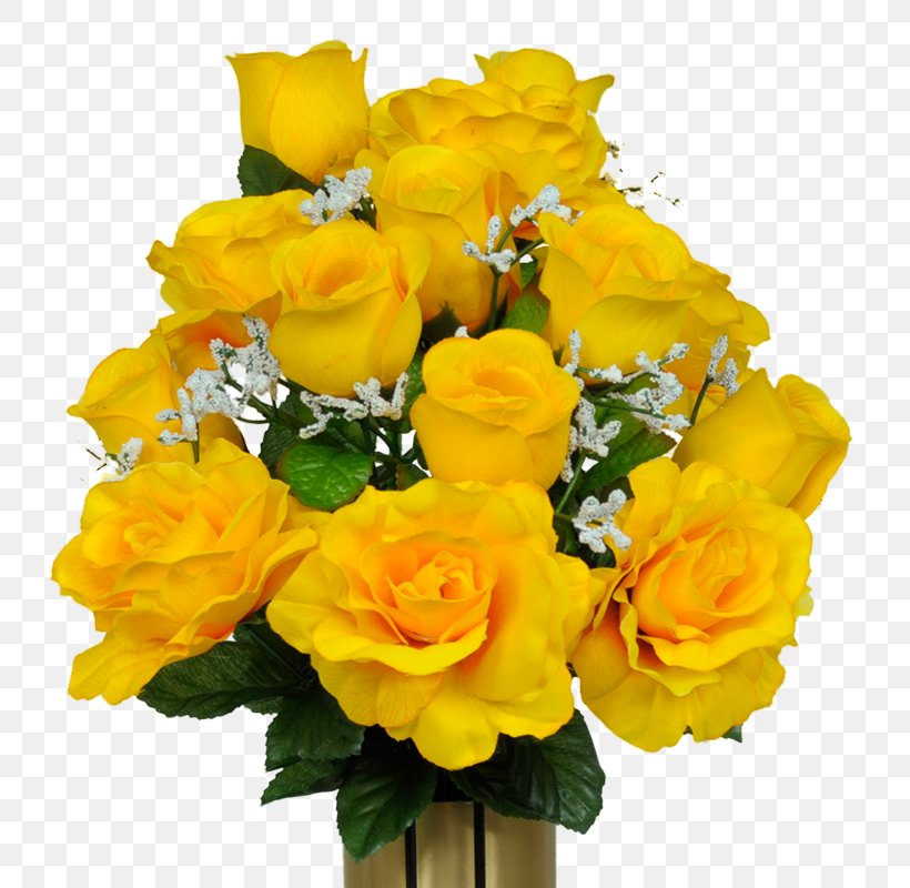 Rose Yellow Flower Heart Vase, PNG, 800x800px, Rose, Annual Plant, Artificial Flower, Austrian Briar, Blue Rose Download Free