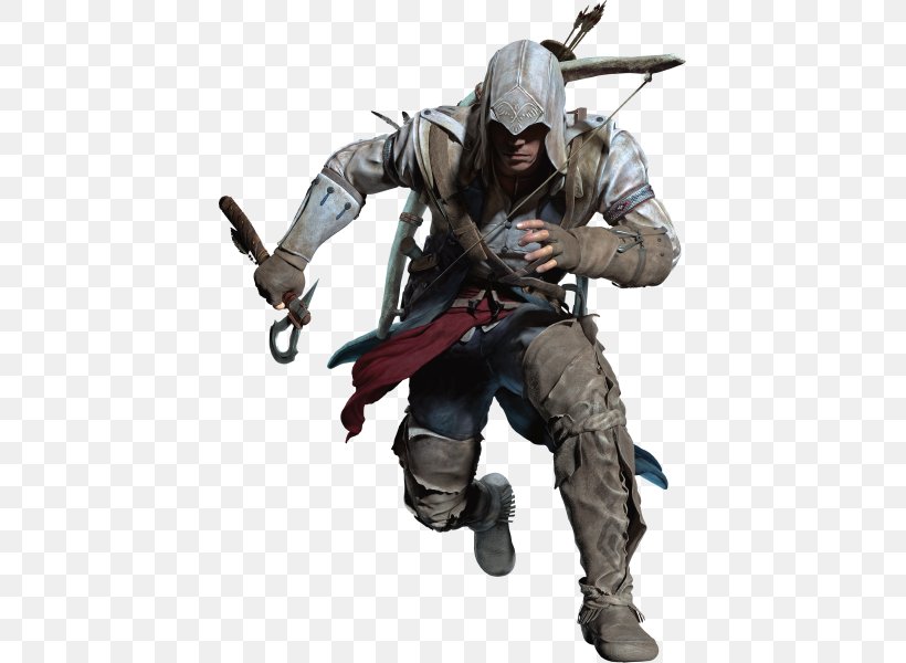 Assassin's Creed III Assassin's Creed IV: Black Flag Connor Kenway Video Game Edward Kenway, PNG, 423x600px, Assassin S Creed Iii, Action Figure, Assassin S Creed, Assassin S Creed Iv Black Flag, Assassins Download Free