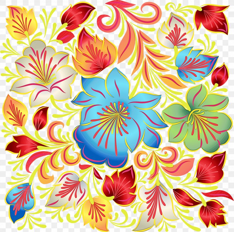Floral Design, PNG, 3000x2976px, Watercolor, Floral Design, Flower, Paint, Petal Download Free