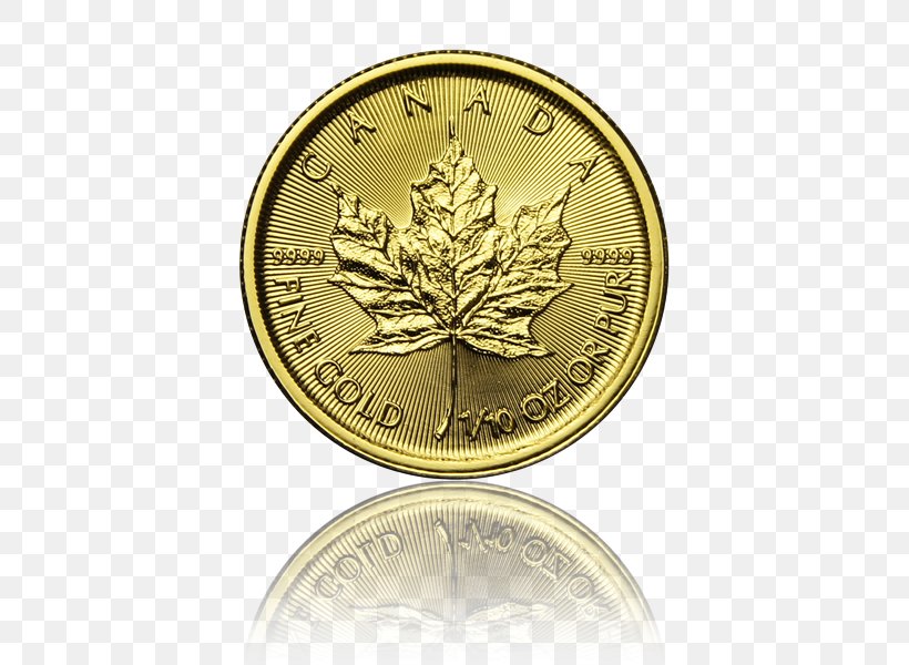 Gold Coin Canadian Gold Maple Leaf Bullion Coin, PNG, 600x600px, Coin, American Gold Eagle, Bullion Coin, Canadian Gold Maple Leaf, Coin Grading Download Free