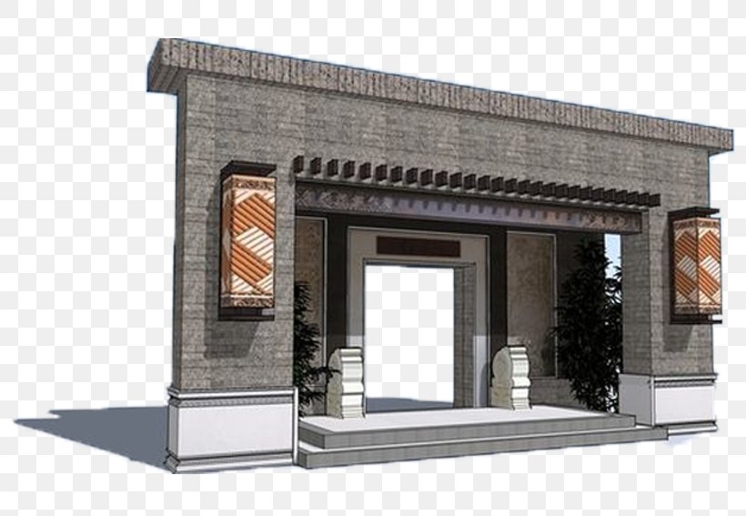 House Architecture Facade SketchUp Deck Railing, PNG, 800x567px, 3d Computer Graphics, House, Architectural Model, Architecture, Building Download Free