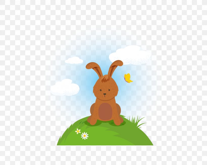 Rabbit Hare Easter Bunny Product, PNG, 1200x961px, Rabbit, Animated Cartoon, Cartoon, Easter, Easter Bunny Download Free