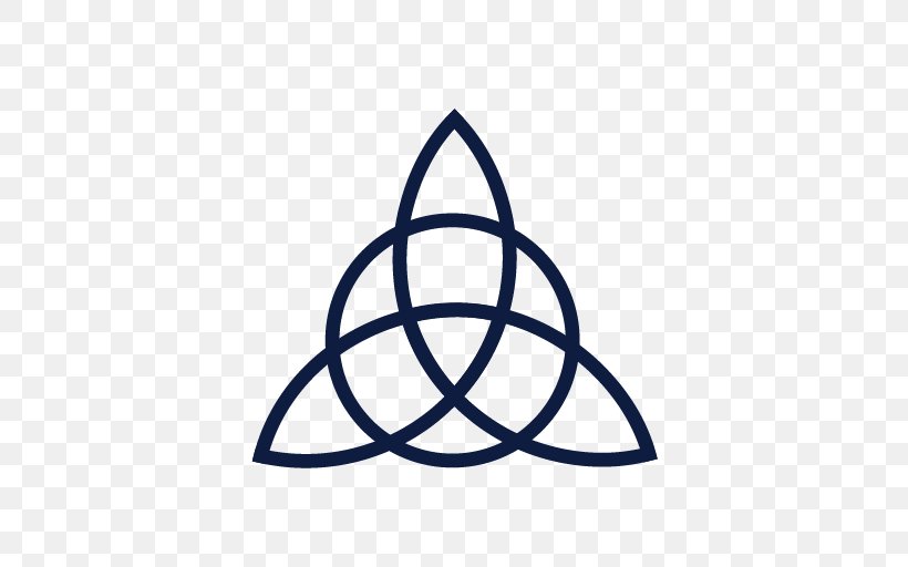 Triquetra Phoebe Halliwell Book Of Shadows Power Of Three Prue Halliwell, PNG, 512x512px, Triquetra, Area, Black And White, Book Of Shadows, Celtic Knot Download Free