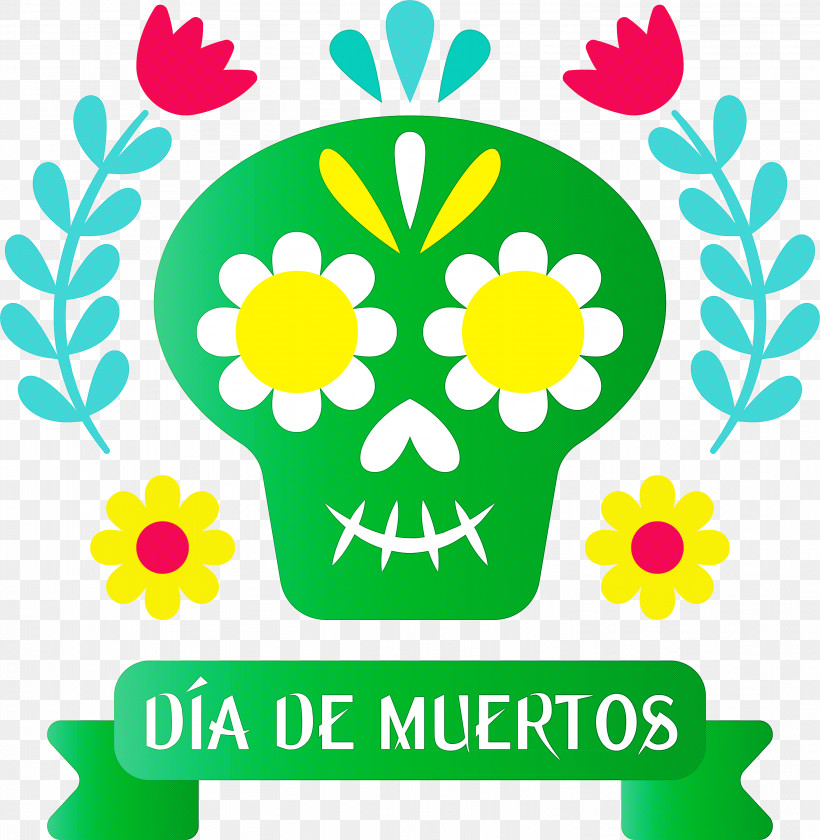 Day Of The Dead Día De Muertos, PNG, 2928x3000px, Day Of The Dead, Calavera, Cartoon, Christmas Day, D%c3%ada De Muertos Download Free