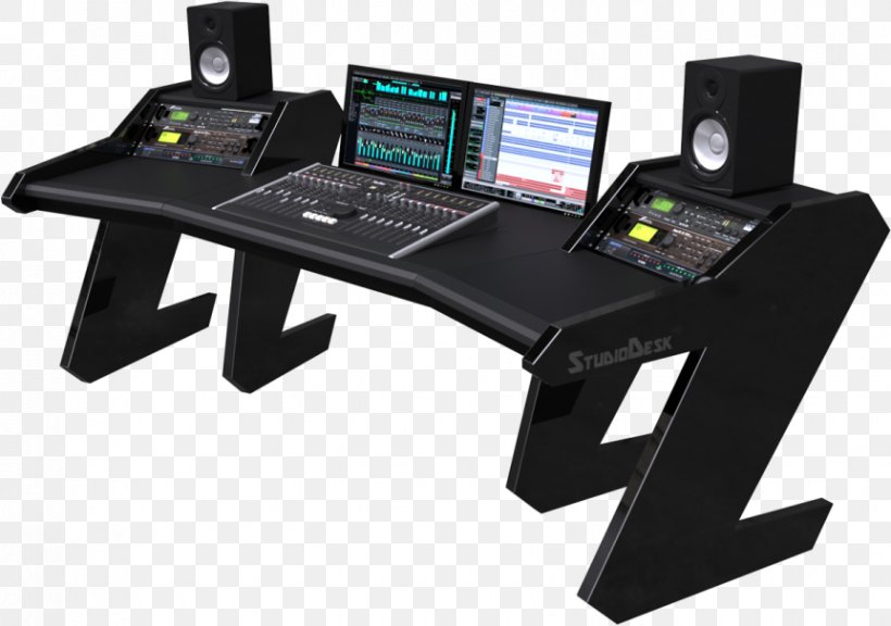 Studio Desk Recording Studio Medium-density Fibreboard, PNG, 862x606px, Watercolor, Cartoon, Flower, Frame, Heart Download Free