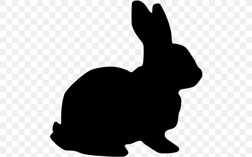 White Rabbit Hare Clip Art, PNG, 512x512px, White Rabbit, Art, Black, Black And White, Carnivoran Download Free