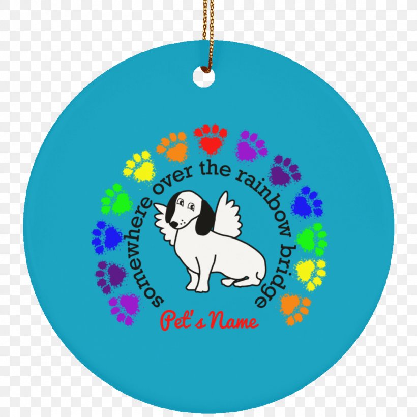 Rainbow Bridge Christmas Ornament Ceramic Dachshund, PNG, 1155x1155px, Rainbow Bridge, Ceramic, Christmas Day, Christmas Decoration, Christmas Ornament Download Free